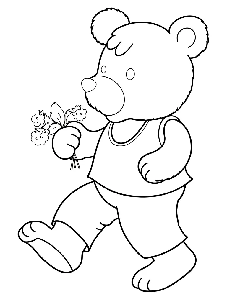 Медведь гуляет по лесу