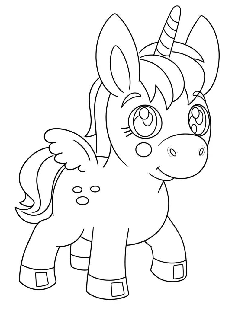 Милашка единорожек