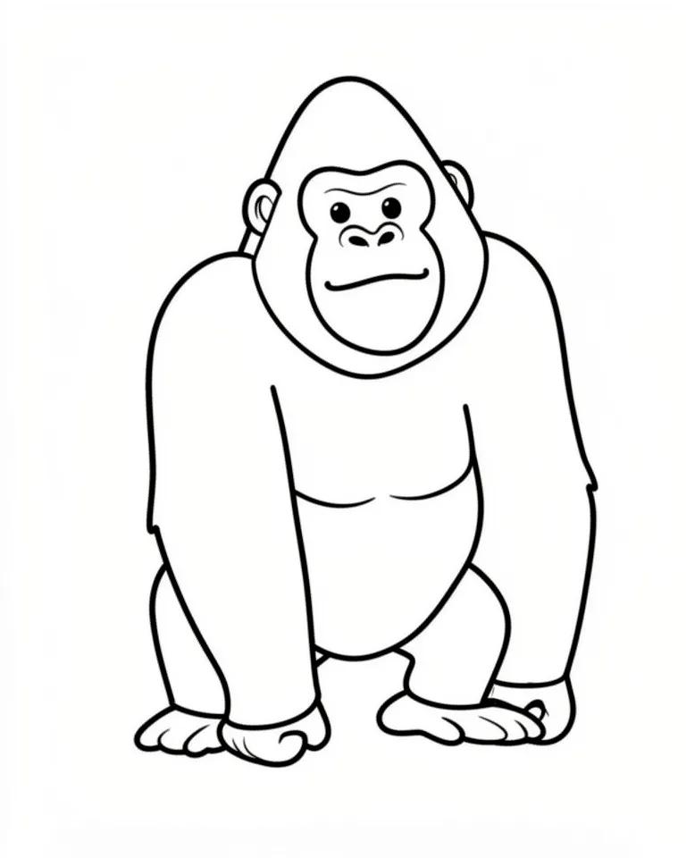 Милая горилла