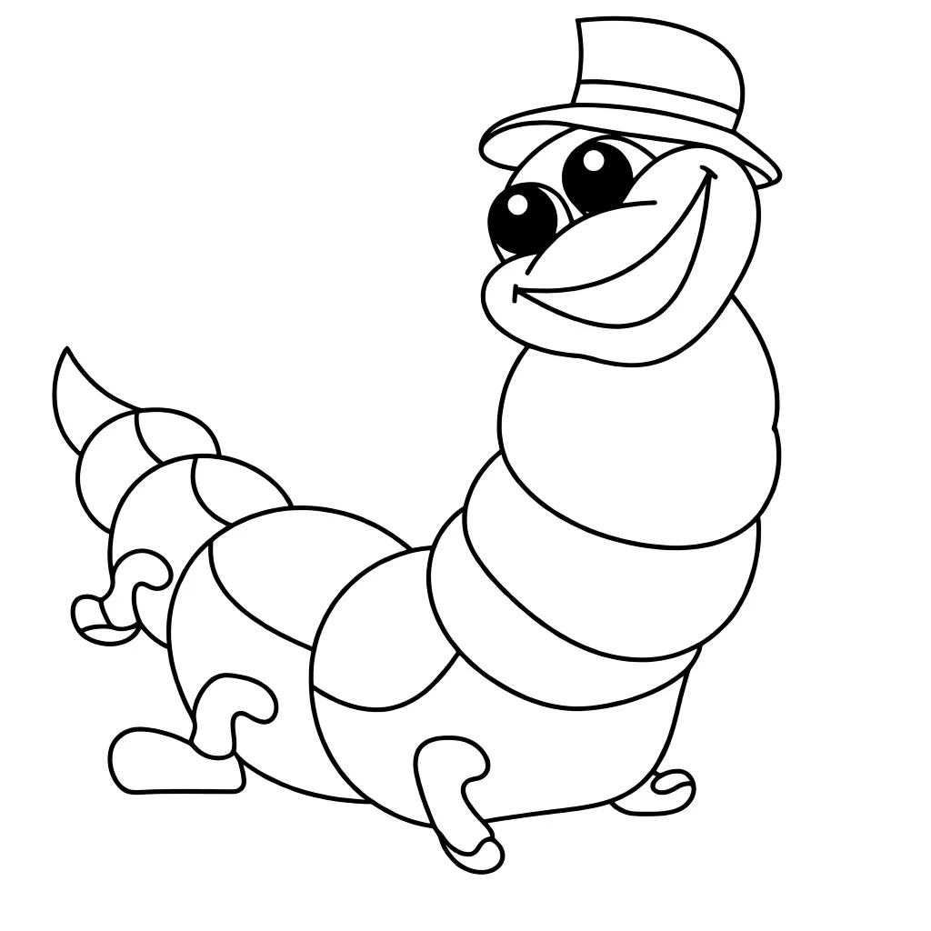 Милая гусеница