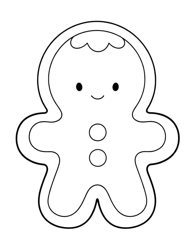 Милая имбирная печенька