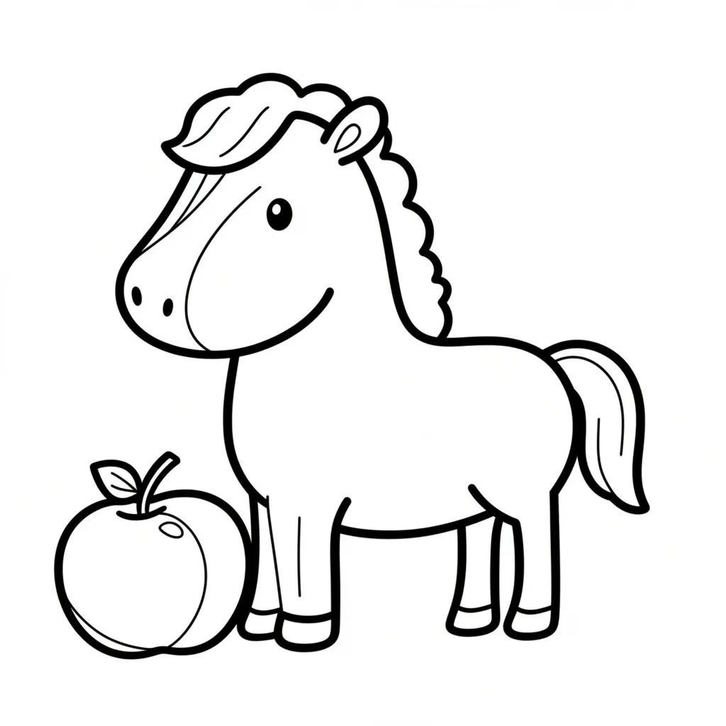 Милая лошадка