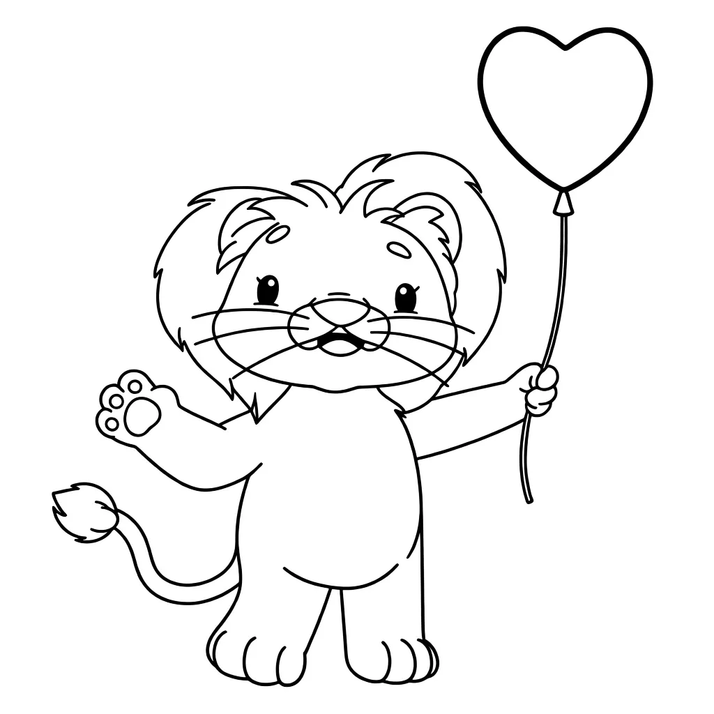 Милая львица