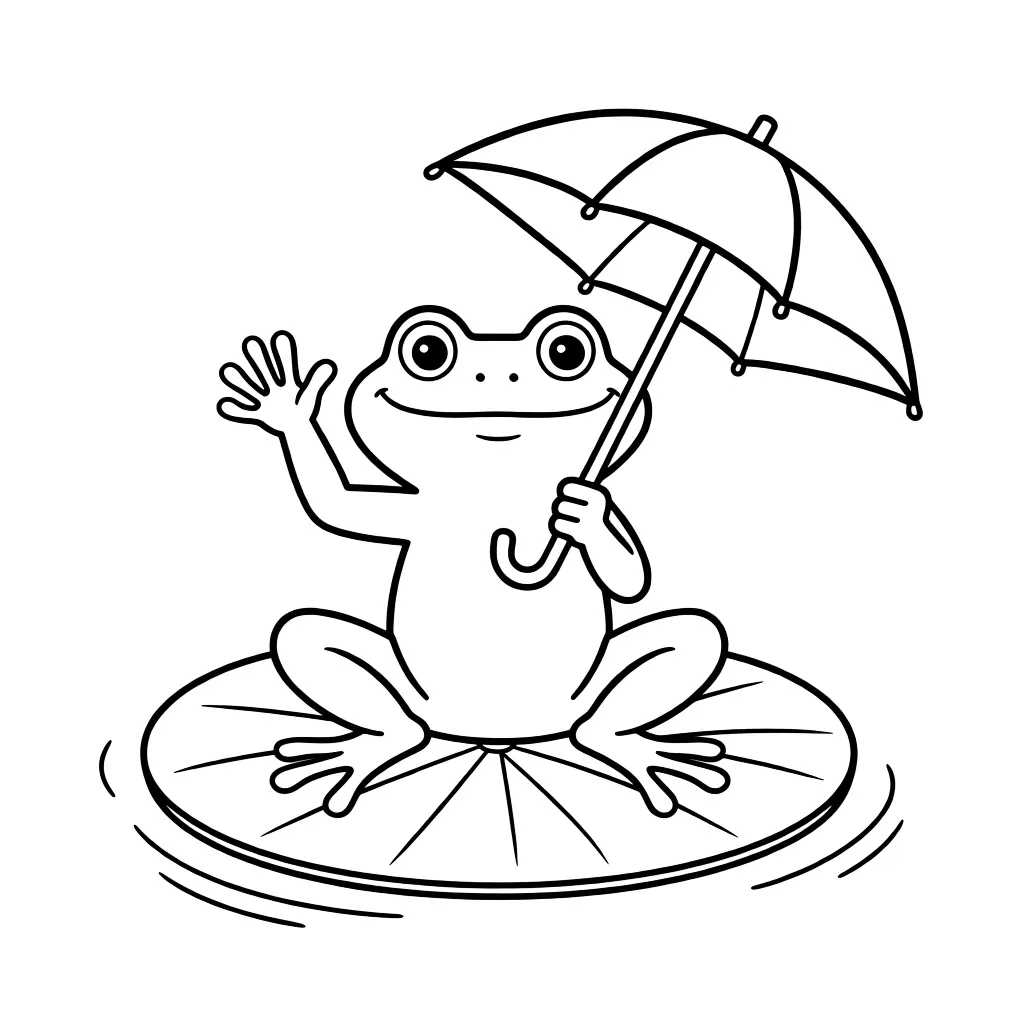 Милая лягушка