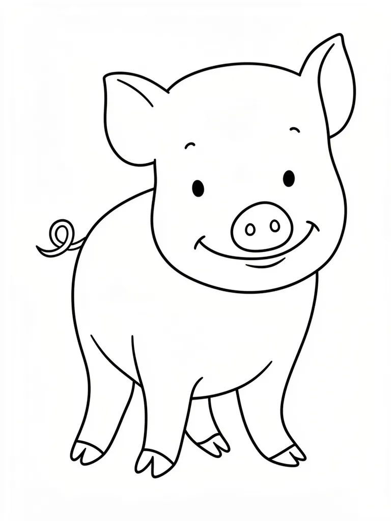 Милая свинка