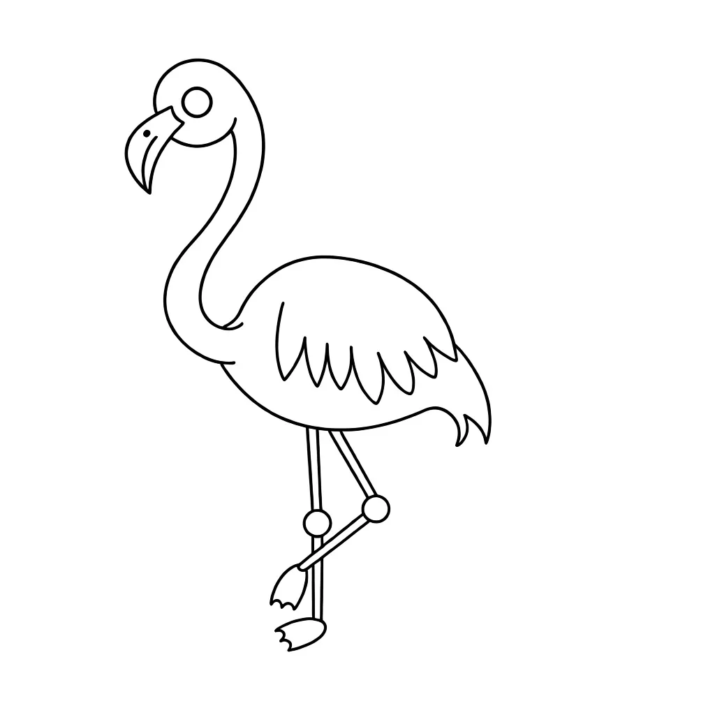 Милый фламинго