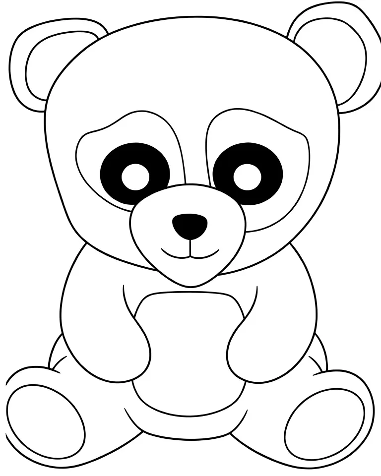 Мишка с выразительными глазами