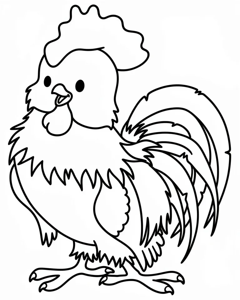 Молодой петушок