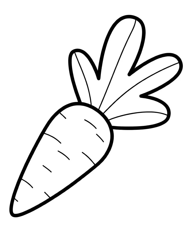 Морковь с сочной ботвой