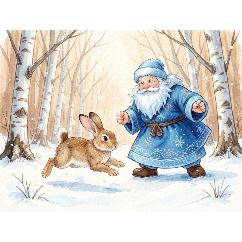 Мороз и заяц