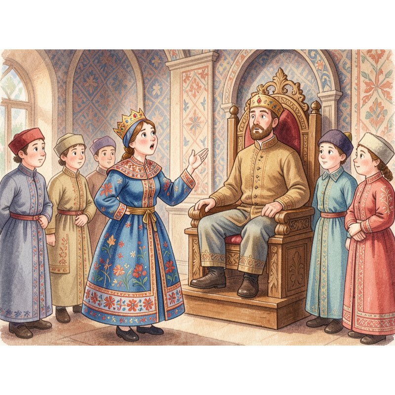 Мудрая царица