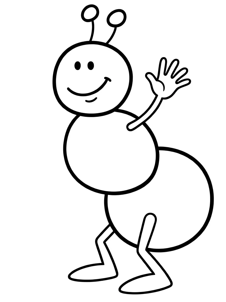 Муравей с маленькими глазами