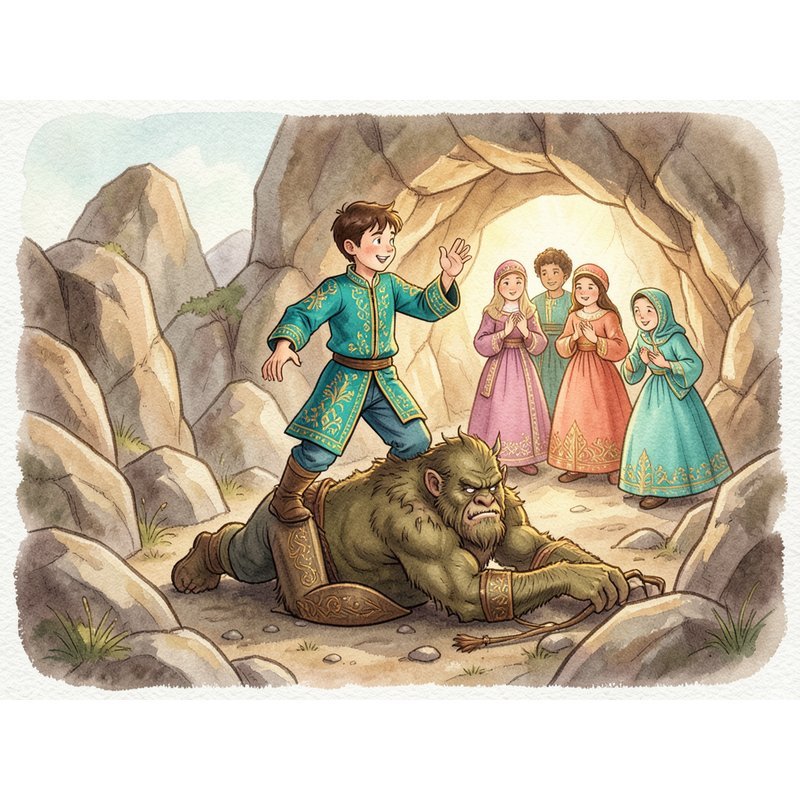 Мысдык, победитель дивов