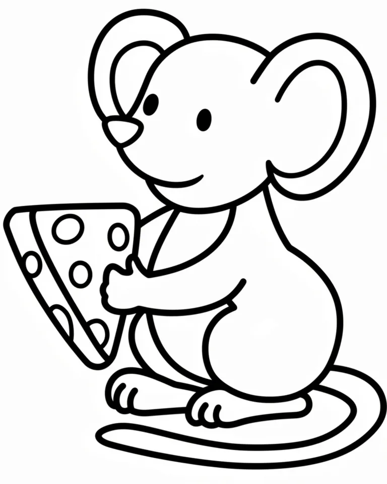 Мышка с сыром