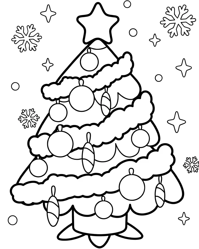 Нарядная ёлочка