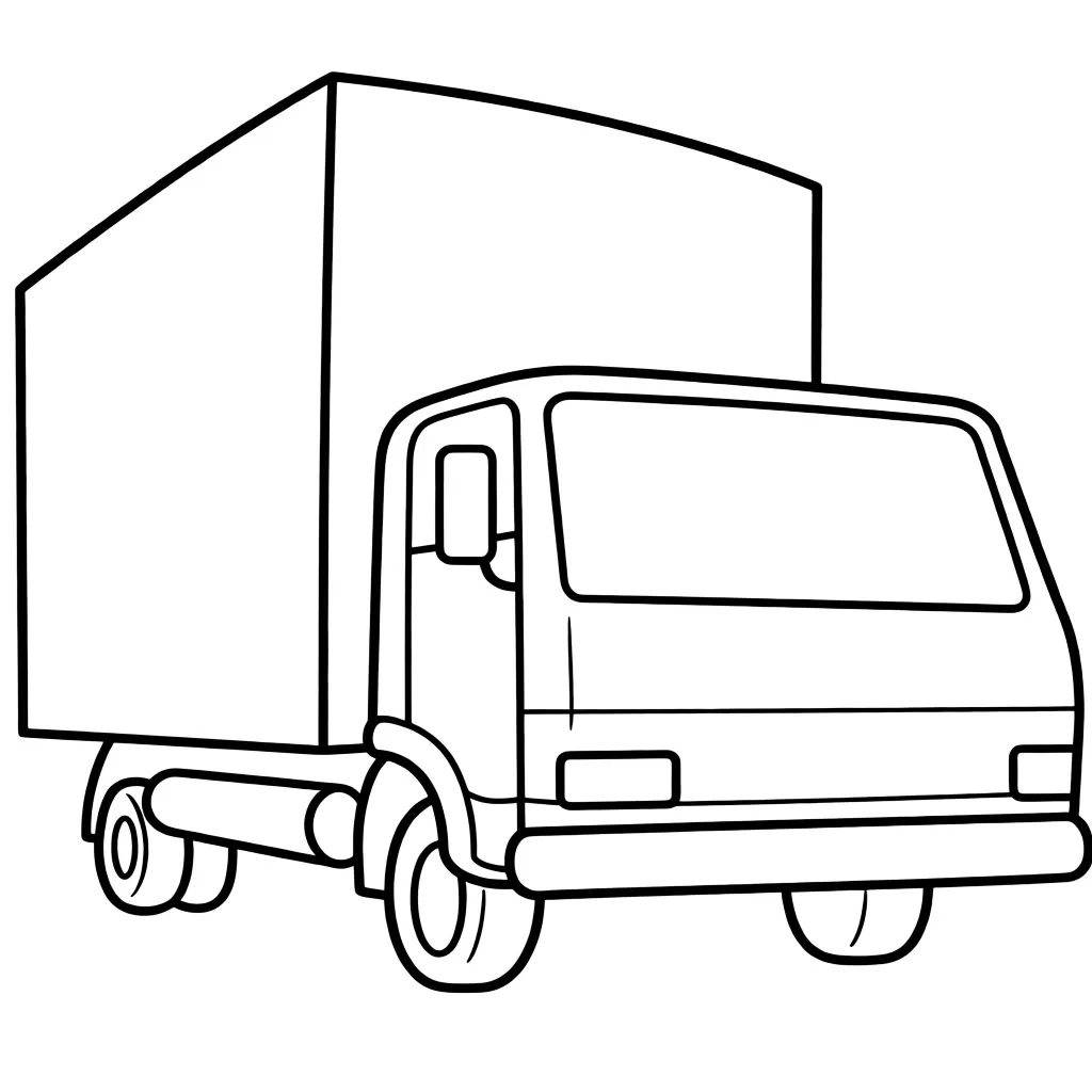 Небольшой грузовик