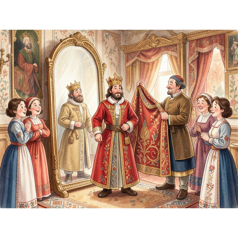 Новое платье короля