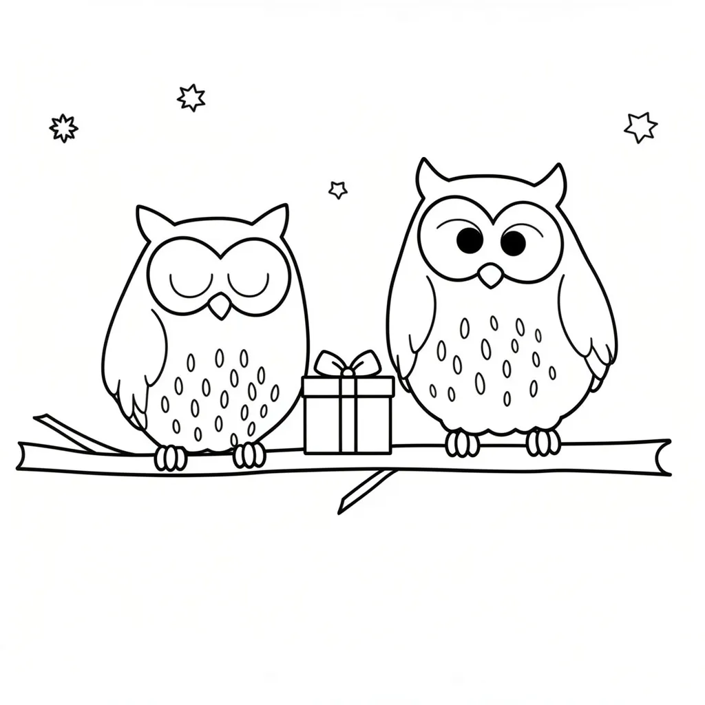 Новогодние совы