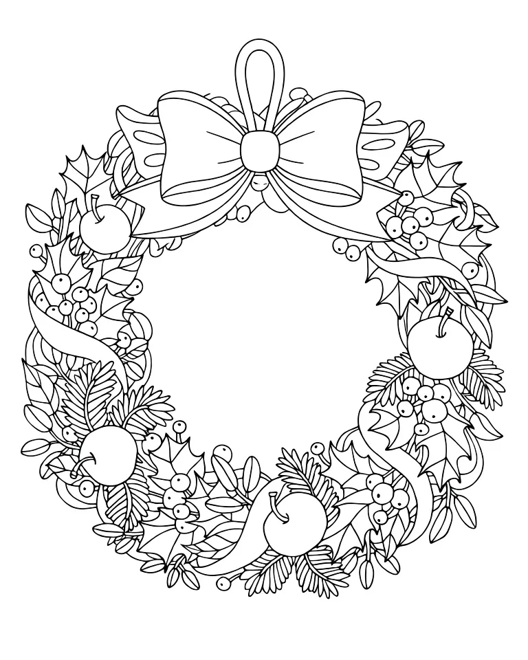 Новогодний венок