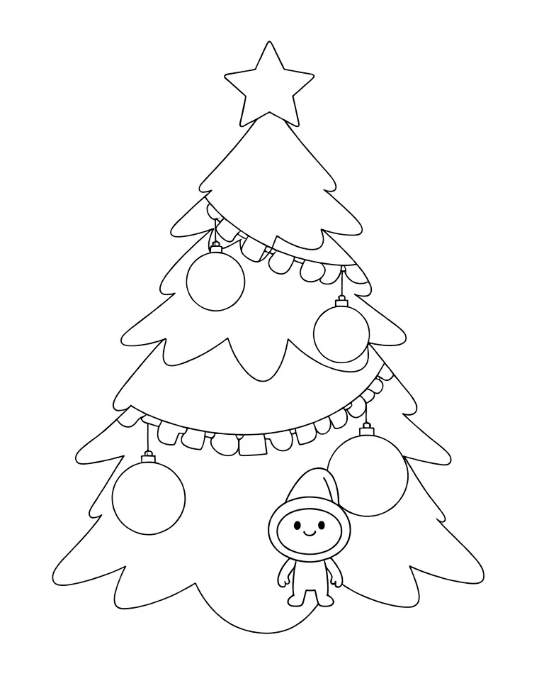 Новогодняя елочка антистресс