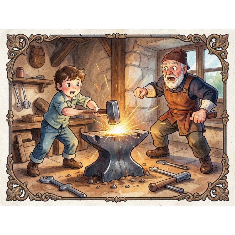 О храбром кузнеце