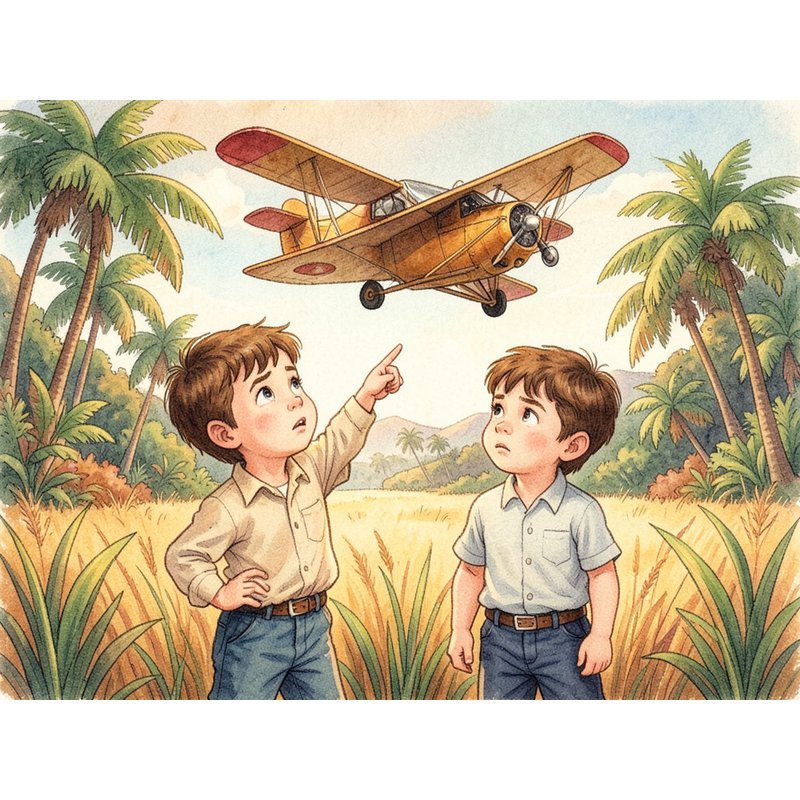 О том как Колька Панкин летал в Бразилию, а Петька Ершов ничему не верил