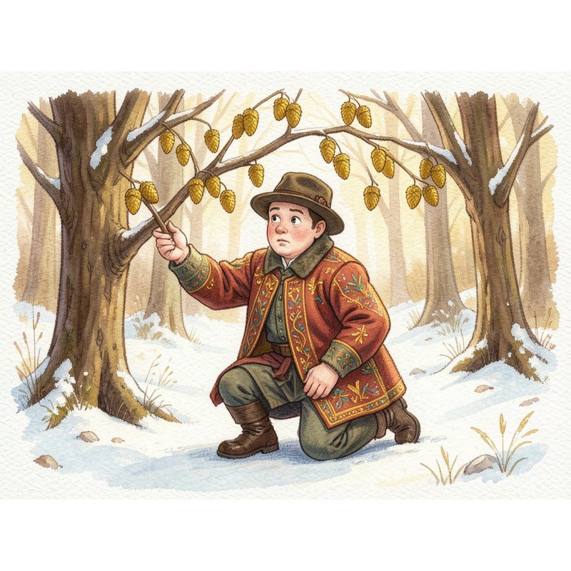 Ореховая ветка