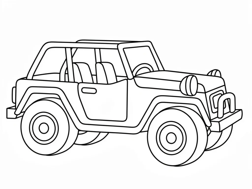 Открытый внедорожник