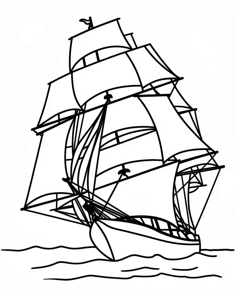 Парусный корабль