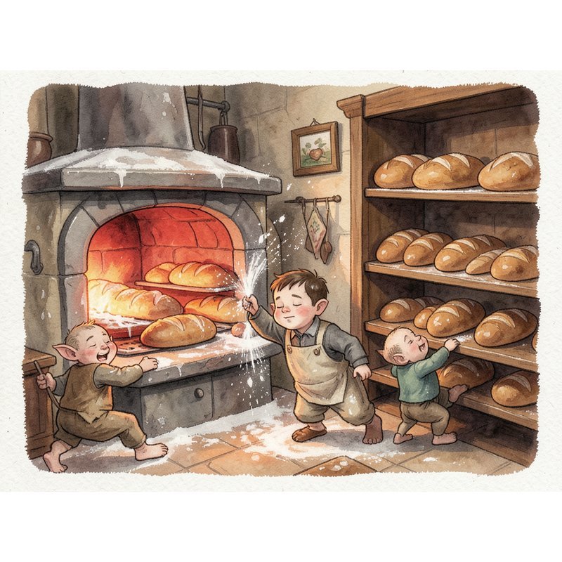 Пекарь и нечистая сила