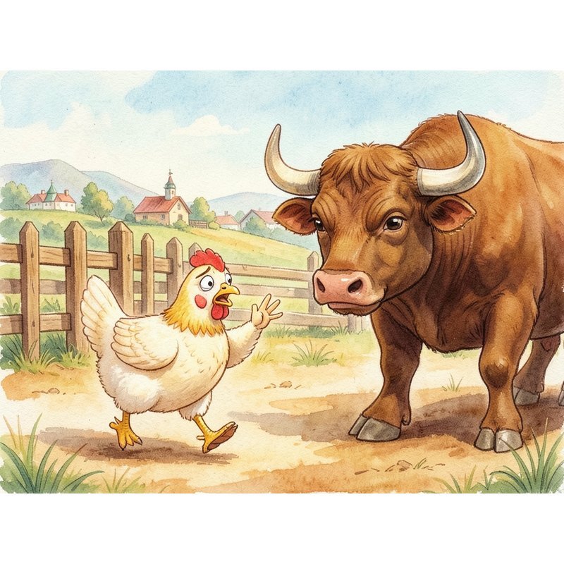 Петушок и курочка