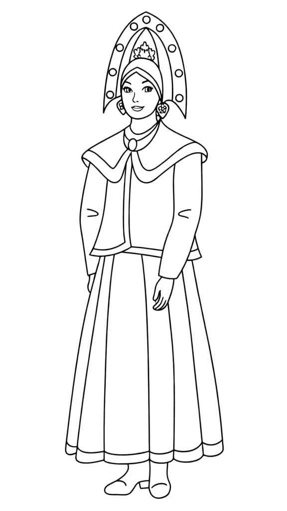 Платье Костромской губернии