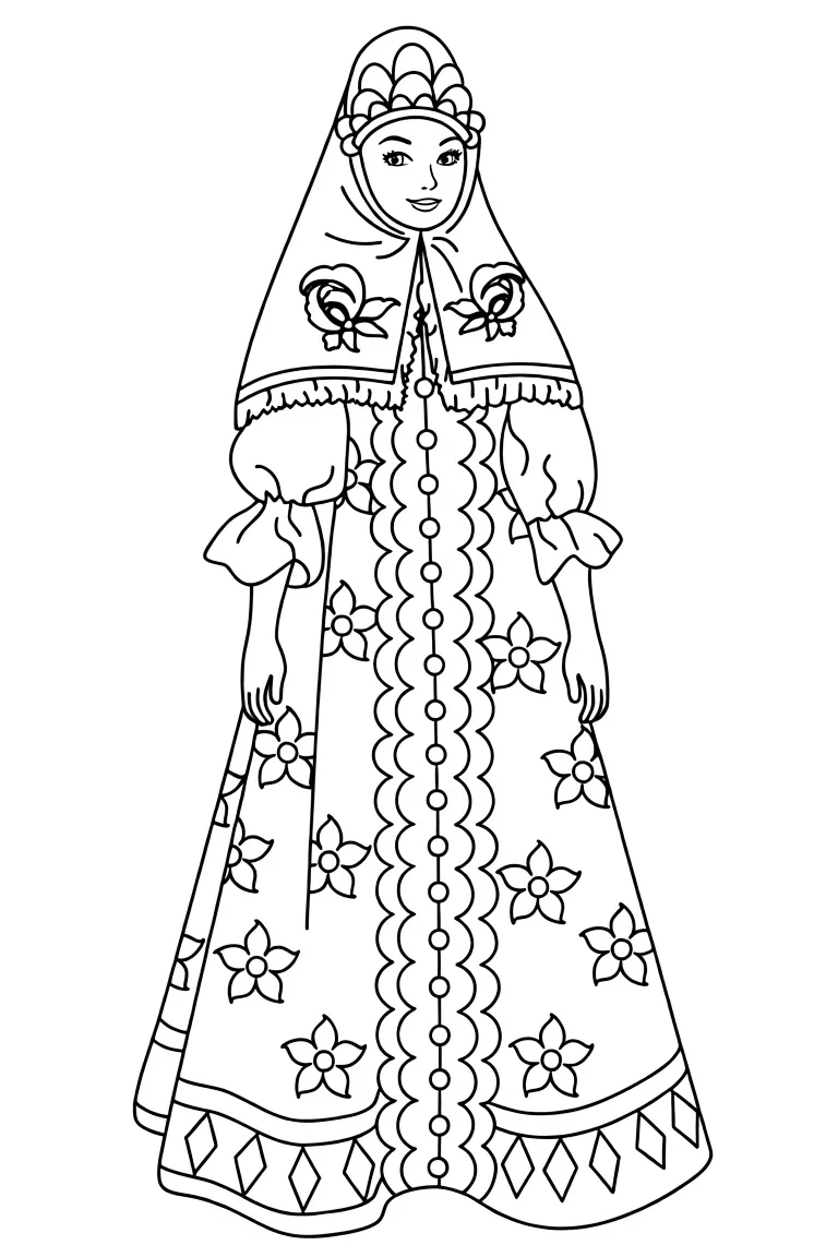 Платье Псковской губернии