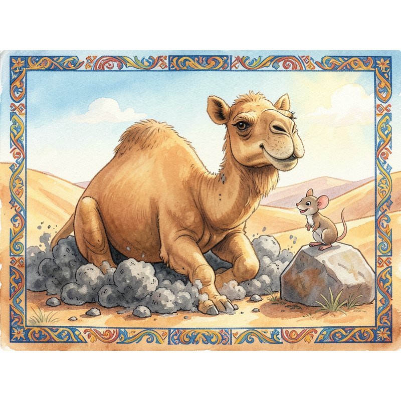 Почему верблюд любит в золе кататься