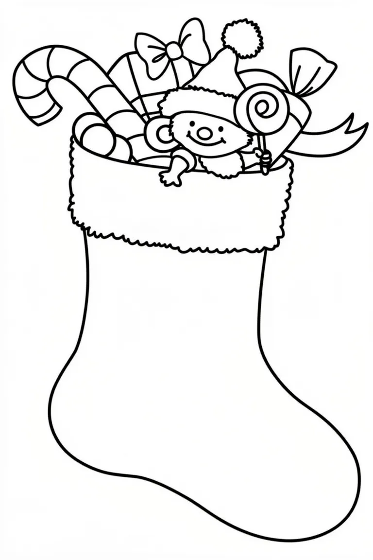 Подарки в носочке