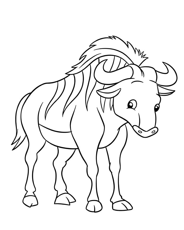 Полосатая гну