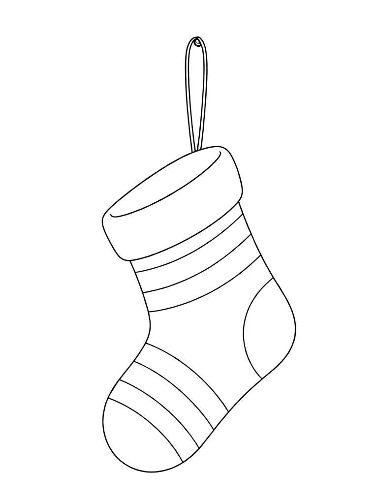 Праздничный носочек