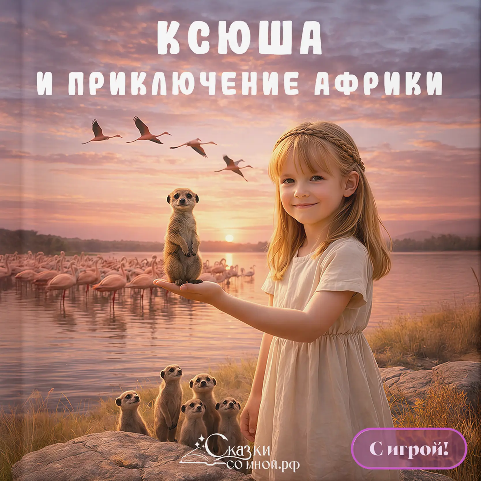 Девочка и приключение Африки