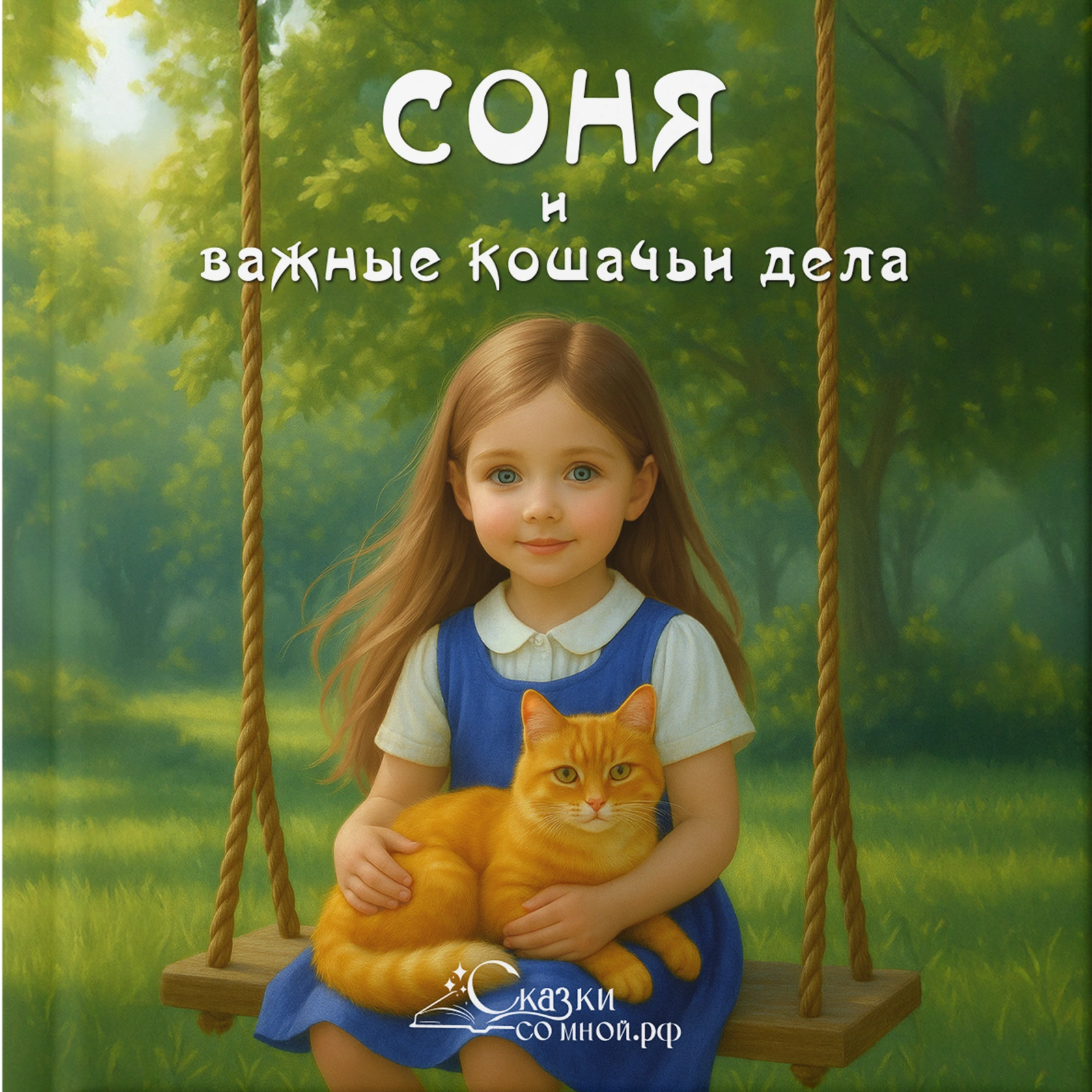  Девочка и важные кошачьи дела