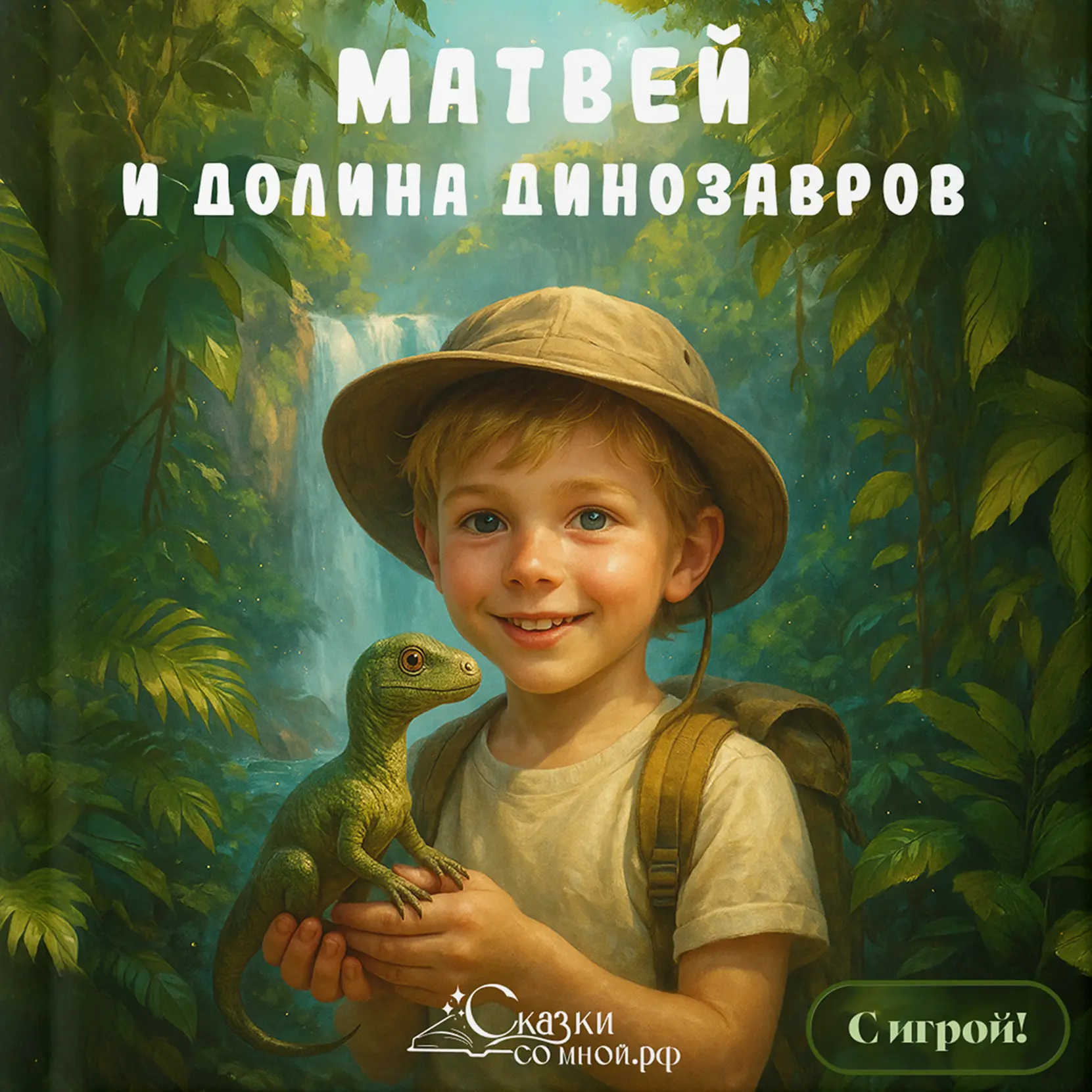 Мальчик и Долина Динозавров (с игрой!)