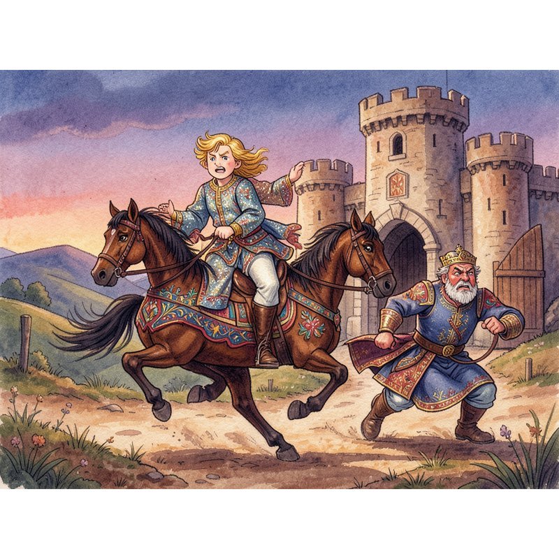 Принц и конь Байяр