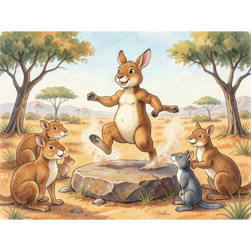 Просьба папаши кенгуру