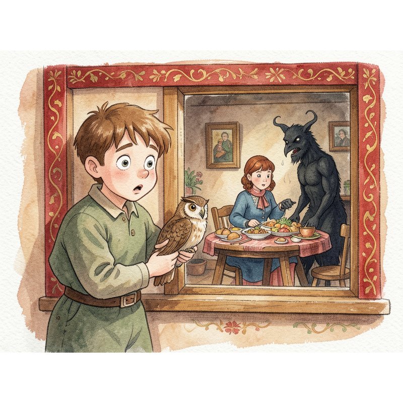 Простачок изгоняет домового