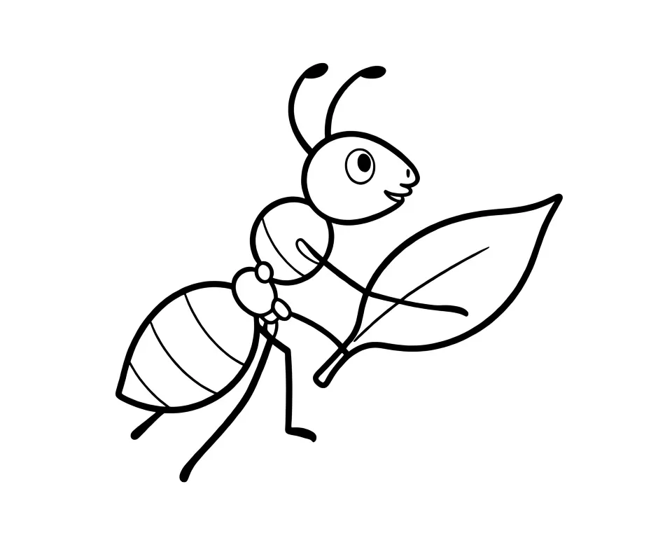 Работяга муравей