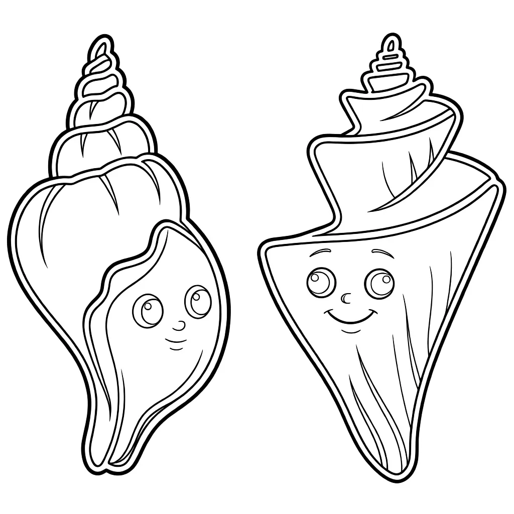 Ракушка улитка-трапеция