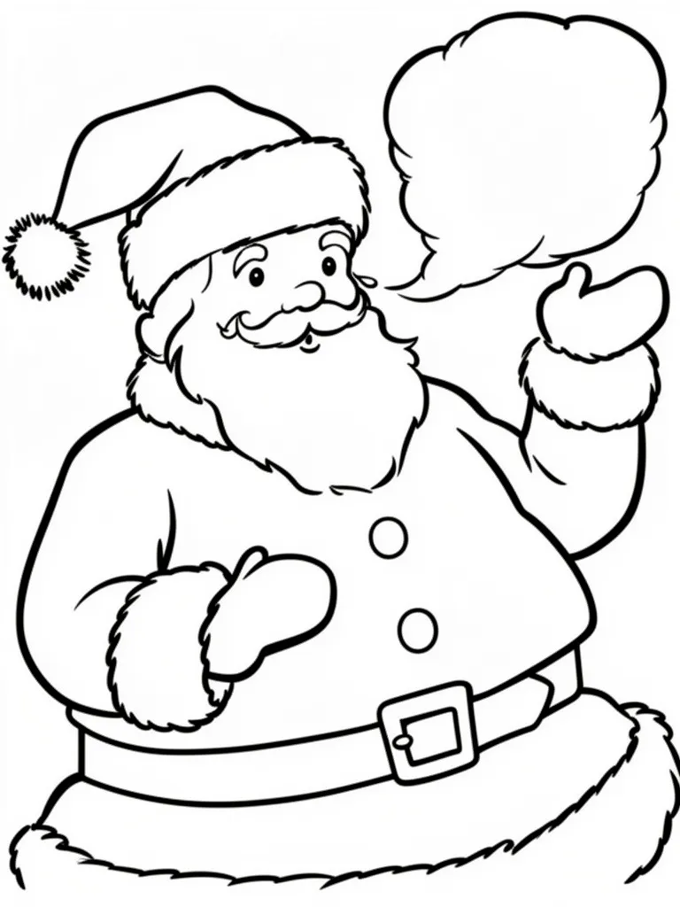 Разговорчивый Санта