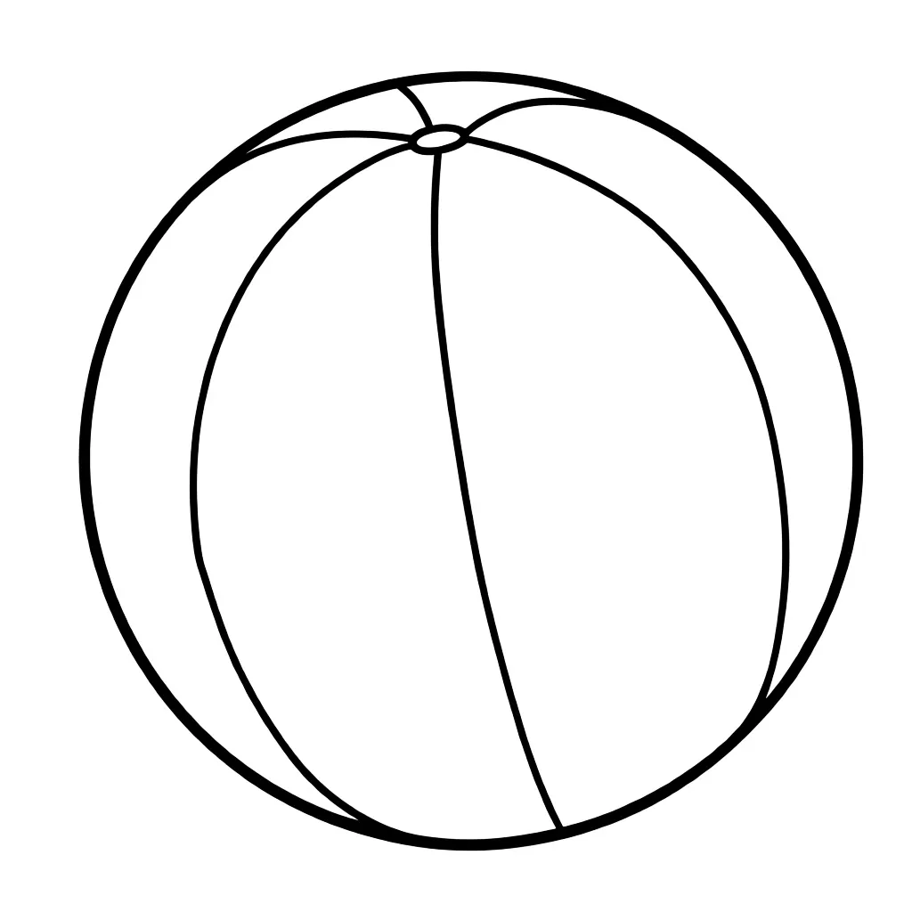 Разноцветный мячик