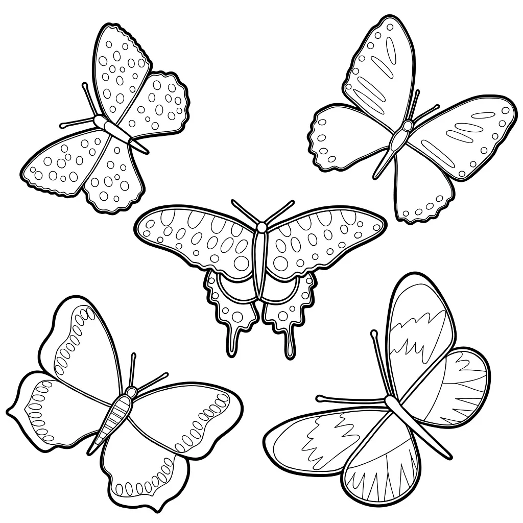 Разнообразие бабочек