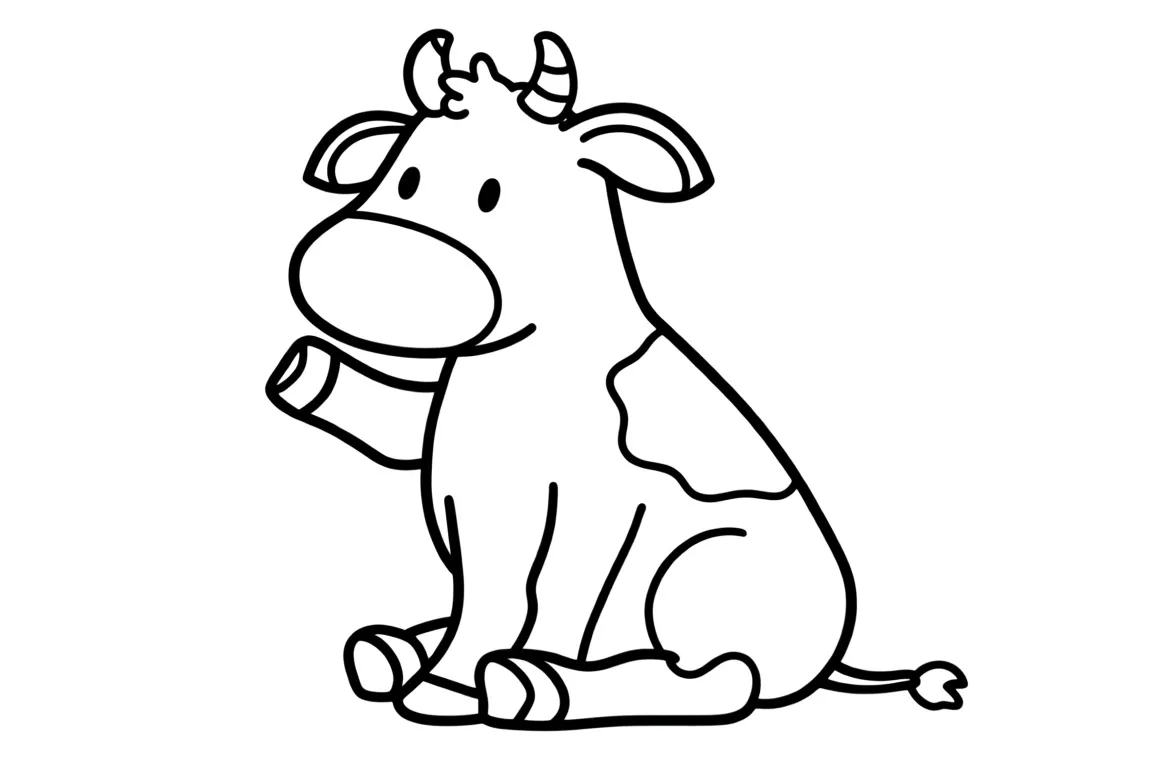 Рогатая коровка