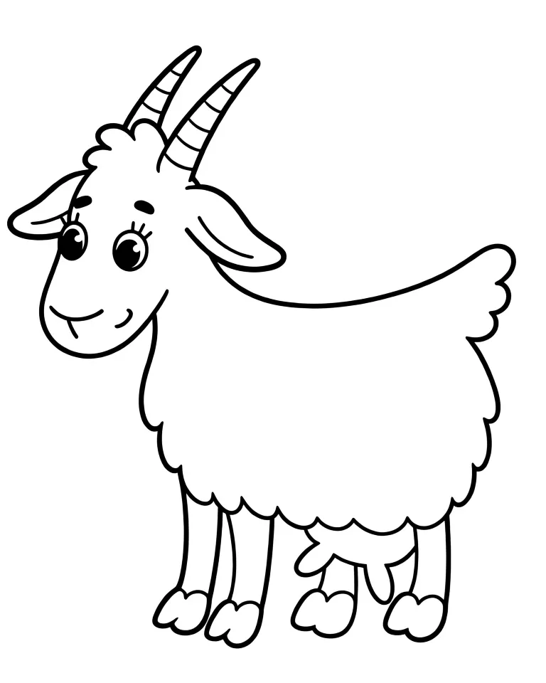 Рогатая коза